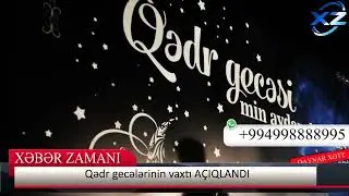 Qədr gecələri nə zamandır?/2023