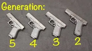 Glock 19 Gen 5 vs Gen 4 vs Gen 3
