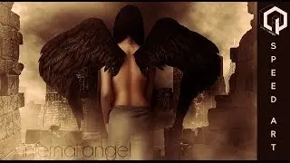 + Infernal Angel + Digital Image Photoshop + Aixa Ques