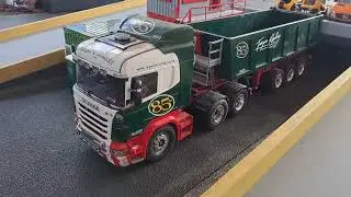 Southwest RC Truckers & myself with trucks, Lowriders, other custom builds Castle Combe  Steam Rally