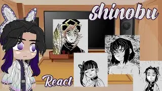 Reagindo a Tik Tok (Shinobu reagindo) || gacha club || KNY || Demon slayer ||