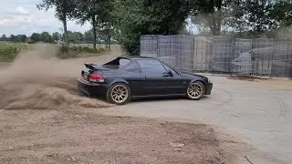 I took my mid engine converted Honda Del Sol for some playtime!