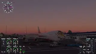 | Обраточка на тигролете из Мурманска в Пулково (ULMM-ULLI) | MFS 2020 | salty dev B747