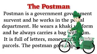 The Postman | Postman Essay In English | Postman Par Eassy