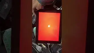 iPad yellow and red 😂😁