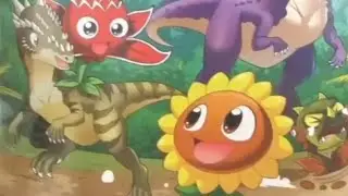 plants vs zombies 2 dinosaur comic 植物大战僵尸2恐龙漫画