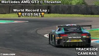 01:07.567 - Mercedes-AMG GT3 @ Thruxton - Trackside