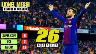 Messi’s 26 El Clásico Goals: A Masterclass in Insulting Real Madrid
