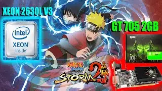 Naruto Ultimate Ninja Storm 2 Teste com a GT 705 2gb Revenger / Xeon 2630L v3