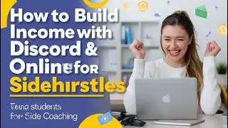 How to Build Income with Discord & Online Coaching ll Side Hustles for Students