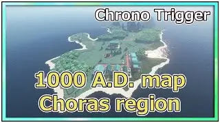 “Chrono Trigger in Minecraft !”　1000 A.D. map Choras region