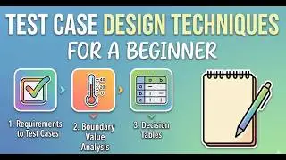 Test case design techniues for a benginners