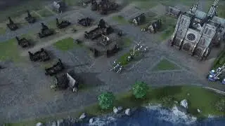 Age of Empires IV проходим кампанию норманнов, часть 1
