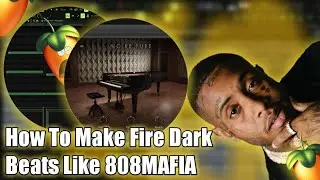 How to Make Dark Beats Like Southside , 808MAFIA | FL Studio 20 Tutorial
