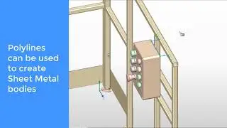 How to Convert a 2D Polyline to Sheet Metal - BricsCAD Mechanical