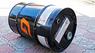 THE BEST USE OF AN OIL BARREL!!!