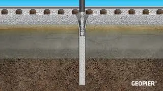 Geopier GeoSpike(SM) On-Site Installation and Animation