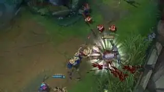 thresh q hitbox in a nutshell - League of Legends