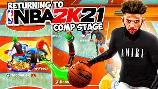 I made my return to the NBA 2K21 COMP STAGE and COULD NOT BE STOPPED..