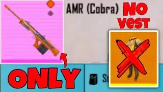 No ARMOR 🚫 Killing Everyone In Advanced With AMR Cobra | PUBG Metro Royale