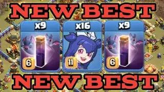 NEW TH16 ATTACK STRATEGY! BROOM WITCH WITH BAT SPELL ATTACK STRATEGY - BEST TH16 ATTACK IN COC