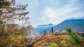 Free-ride Mountainbiking in Slovenian Alps