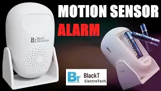 Best Wireless motion sensor alarm with infrared detector and doorbell | BT51A Motion detector alarm