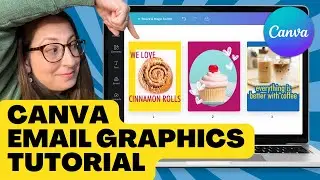 Design STUNNING Email Graphics in Canva! - Step by Step Tutorial!