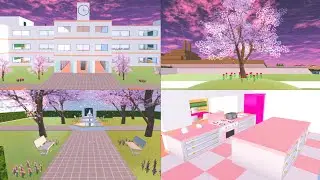 ID da escola de Yandere Simulator // Sakura School Simulator 🌸💕