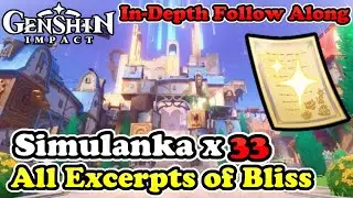 Simulanka All Excerpts of Bliss Locations (FULL GUIDE) Genshin Impact