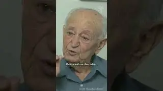 Words of Wisdom from a Holocaust Survivor: 