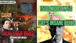 Hardcore Player VS REAL Uber Boss AND PoE's Strongest NUKE Build