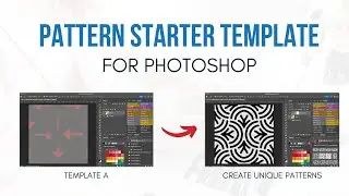 Pattern Starter Template for Photoshop (Template A)