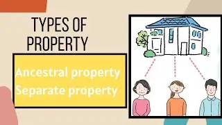 #Types of Property #Joint hindu family property#ancestral property #separate property