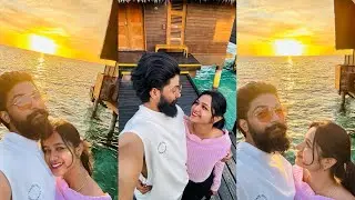 Maldives The best honeymoon destination for couples 🩵 Divin Prabhakaran & kavya kalathingal Day 1
