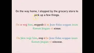 Conversational Old English - 14