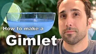 How to make an easy GIMLET recipe!