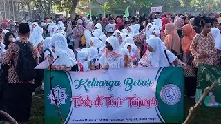 KELUARGA BESAR TPQ QIROATI AT TA'MIR TUNJUNGAN, KIRAB GEBYAR MUHARRAM 2023 #kirabsantri #qiroati