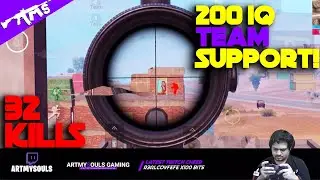 SUPPORT TEAMMATES & GET 32 KILLS with ArtMySouls ft. Ravi, HebrewHammer & Nez