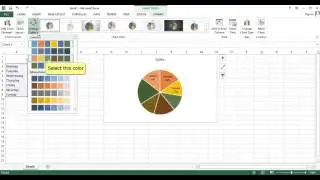Using design tab in Excel 2013