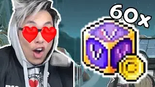 INSANE GAINZ! 60x Violet Cubes!!