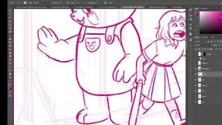 Yuna & Kawachan - Comic Inking Live Stream - Book Three (Part Two)