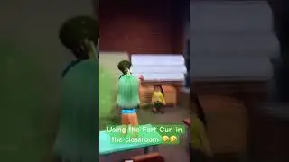 Using the Fart Gun in the classroom 🤣🤣