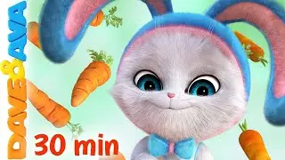 😋 John the Rabbit and More Nursery Rhymes | Brother John | Baby Songs by Dave and Ava 😋