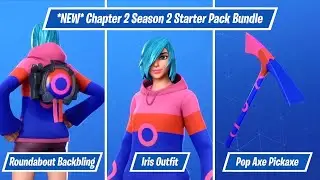*New* Upcoming Season 12 Starter Pack Iris Skin, Pop Axe Pickaxe & Roundabout Backbling