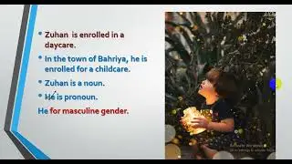 Parts of speech  this video is about Pronoun