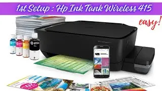 Hp ink Tank wireless 415 (1st Printer Setup) 
