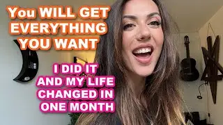 Manifest EVERYTHING YOU WANT! With this simple 3 steps!
