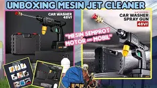 UNBOXING MESIN JET CLEAN ATAU MESIN SEMPROT