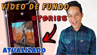 COMO COLOCAR VÍDEO DE FUNDO AO COMPARTILHAR POST DO FEED NOS STORIES